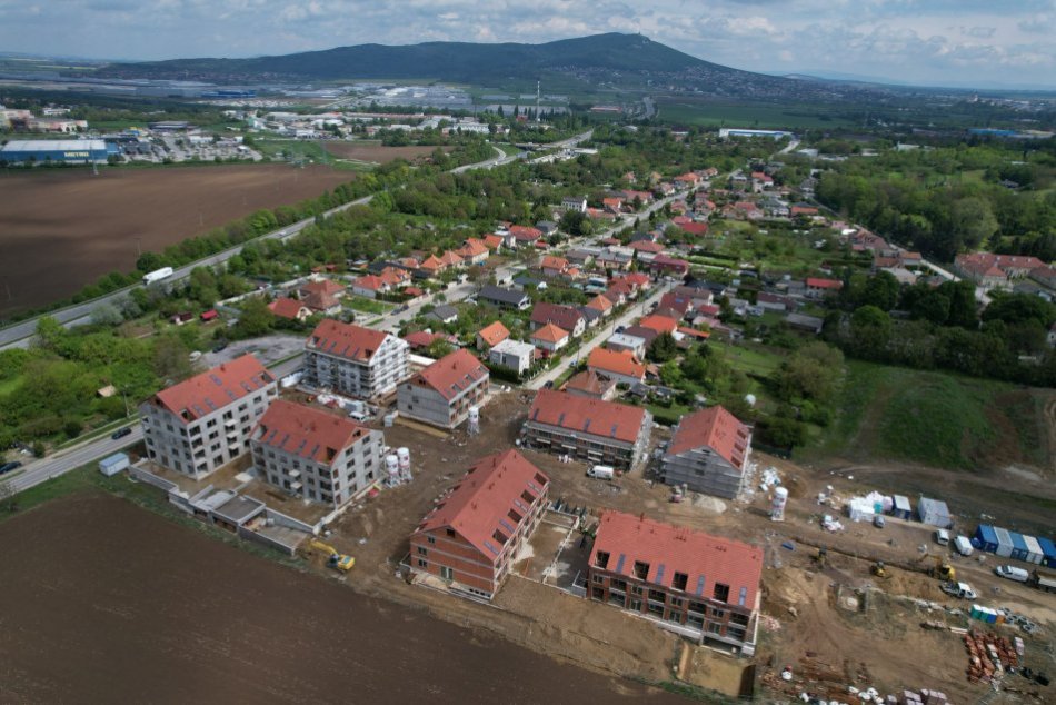 Nová rezidenčná štvrť Slnečná pláň vo finálnej fáze výstavby