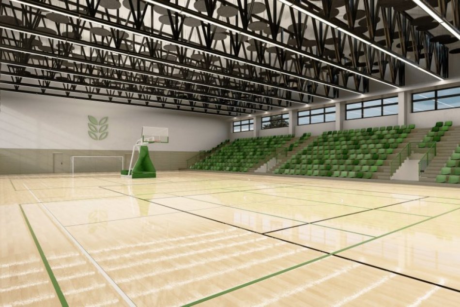 Ilustračný obrázok k článku SPU bude mať modernú športovú halu: Prejde rekonštrukciou za 3,6 milióna eur, VIZUALIZÁCIE
