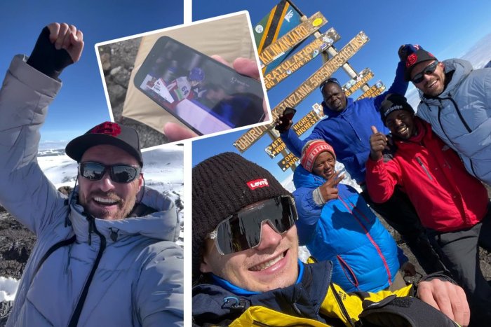 Ilustračný obrázok k článku Leoš Mareš so synom si siahli na dno síl: V deň, keď Česko vyhralo titul, zdolali Kilimandžáro