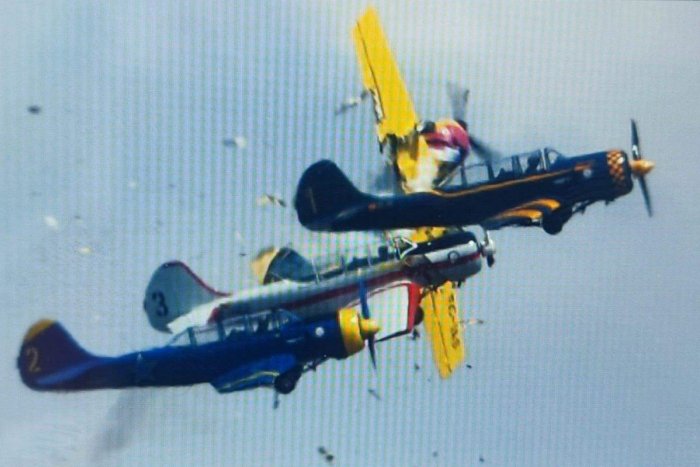 Ilustračný obrázok k článku TRAGÉDIA zachytená na VIDEO: Na leteckej šou sa ZRAZILI dve lietadlá