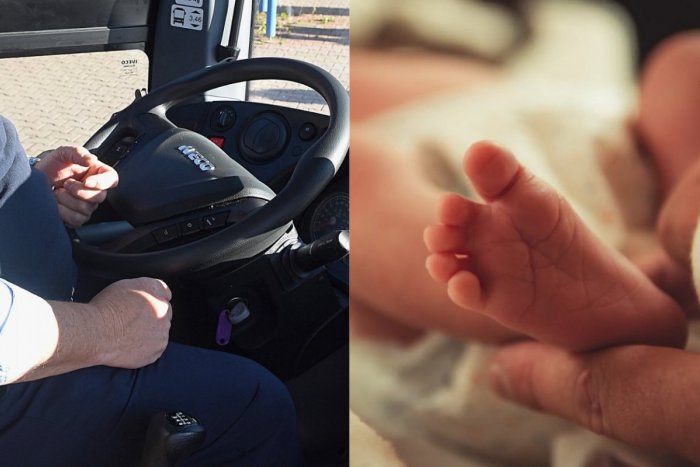 Ilustračný obrázok k článku ŠOK pre vodiča autobusu MHD: Obrátila sa na neho žena, ktorá porodila na zastávke!