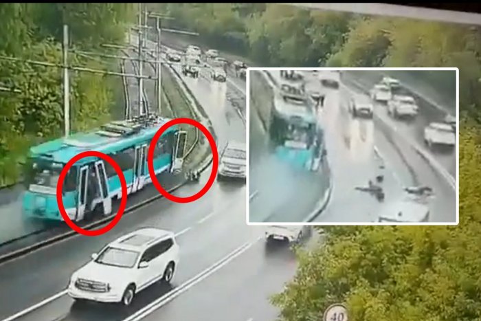 Ilustračný obrázok k článku Šialené VIDEO: Zrážka električiek dopadla TRAGICKY! Ľudia vypadávali rovno na cestu