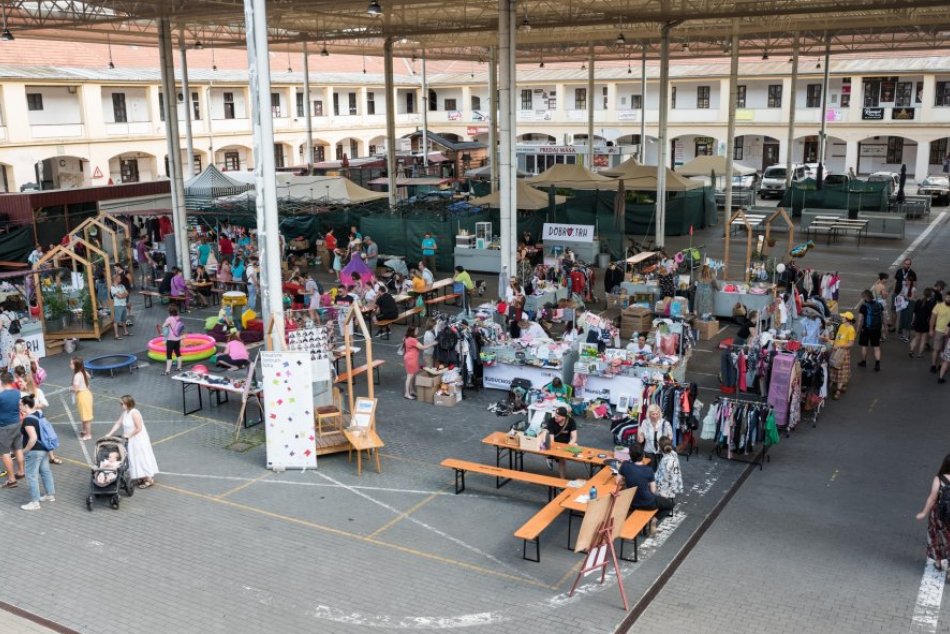 Ilustračný obrázok k článku Tržnicu v Nitre zaplaví DOBRO: Čakajú na vás tvorivé dielne, bazár aj koncerty, FOTO