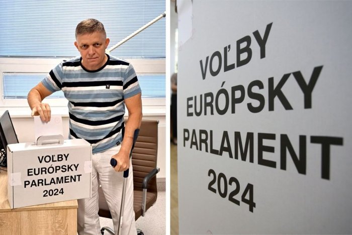 Ilustračný obrázok k článku Nezastavili ho ani zranenia: Fico odvolil v nemocnici, pomáhal si barlou