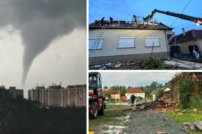 Ilustračný obrázok k článku V Maďarsku spôsobilo TORNÁDO poriadnu spúšť! Zničilo DESIATKY domov, FOTO