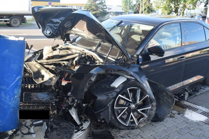 Ilustračný obrázok k článku Vodič v Košiciach havaroval na čerpacej stanici! TOTO odhalila dychová skúška