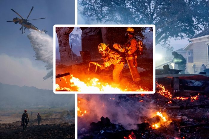 Ilustračný obrázok k článku Neďaleko Los Angeles sa rozhorelo ohnivé PEKLO: Evakuovali už 1 200 ľudí! FOTO