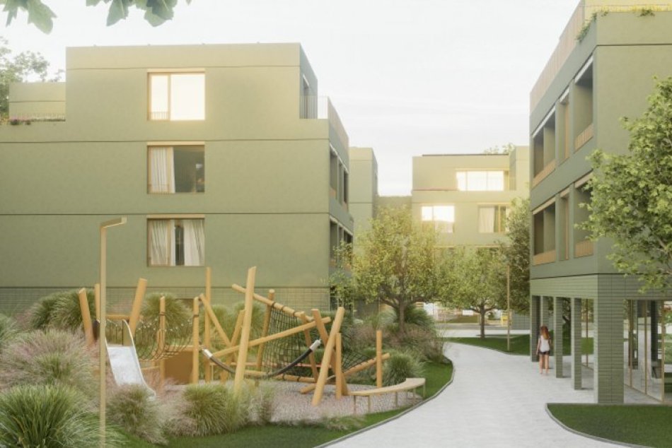 Ilustračný obrázok k článku Ako by mala vyzerať obytná zóna Medziháj? Predstavili VÍŤAZNÝ návrh! FOTO