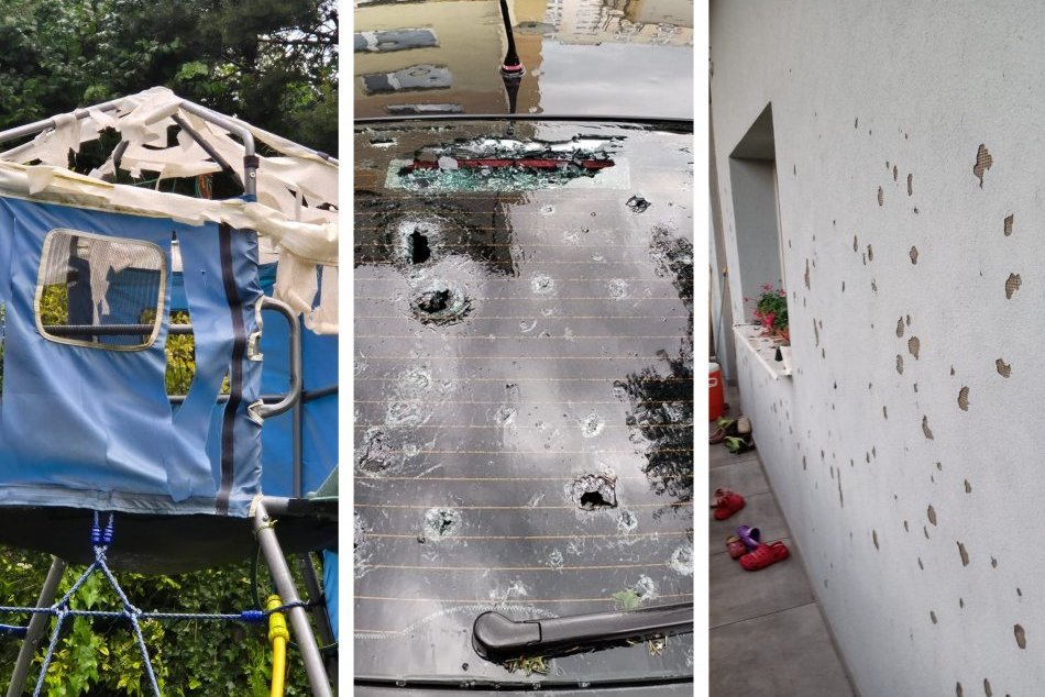 Ilustračný obrázok k článku Horehronci zachytili SPÚŠŤ po búrke: Autá, domy aj útulok NIČILI obrie krúpy, VIDEO a FOTO