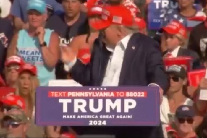 Ilustračný obrázok k článku DESIVÉ zábery streľby na Trumpa: VIDEO je len pre silné povahy