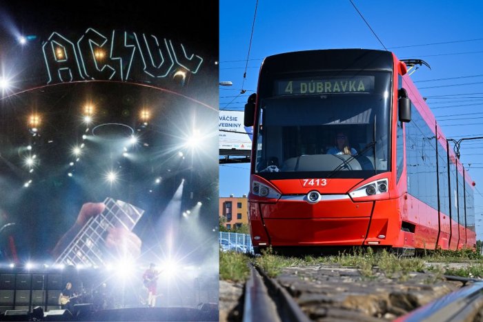 Ilustračný obrázok k článku Do Bratislavy príde legendárne AC/DC! DPB posilní pre koncert dopravu na vybraných linkách
