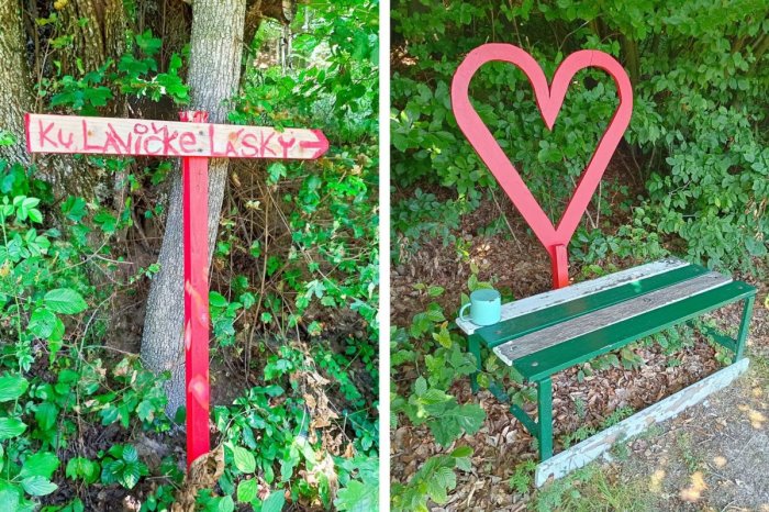 Ilustračný obrázok k článku Michal zvečnil CITY k Ivane: V srdci Slovenska vyrástla ďalšia Lavička LÁSKY, FOTO