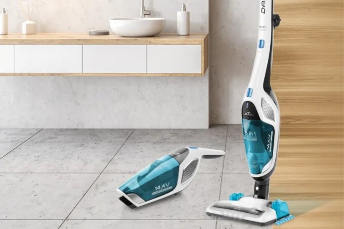 Tyčový vysávač ETA.