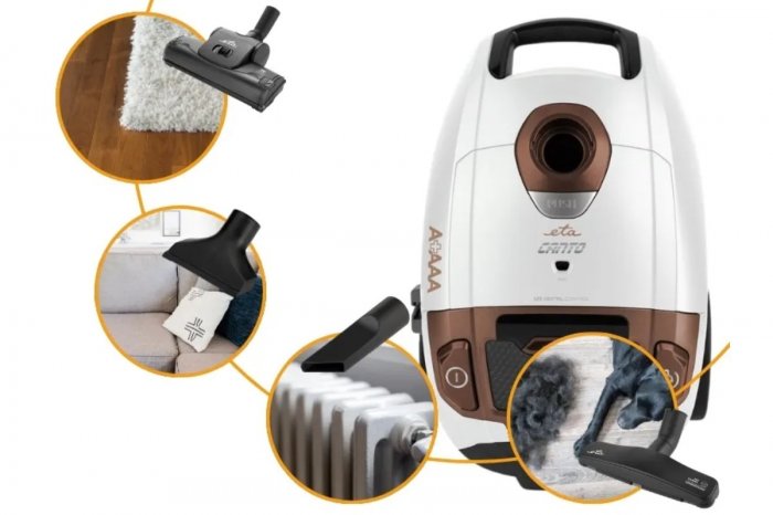 Vreckový ETA vysávač.