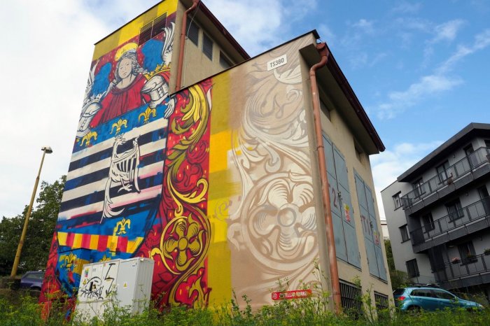 Ilustračný obrázok k článku Fádnu sivú fasádu nahradil ERB: Parádna práca, z trafostanice v Košiciach je umelecké dielo!