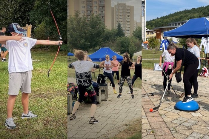 Ilustračný obrázok k článku Park pod Borinou ožije ŠPORTOM! Budú aj skákacie atrakcie či EKO olympiáda