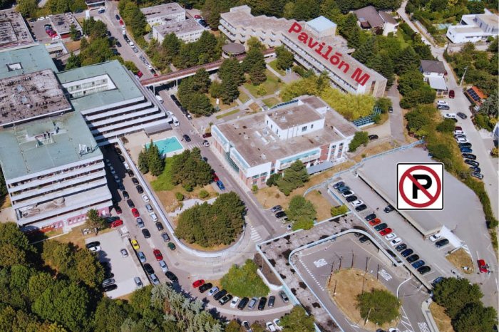 Ilustračný obrázok k článku Štartuje OBNOVA pavilónu M v NOÚ:  Vodiči, pripravte sa na výrazné OBMEDZENIA