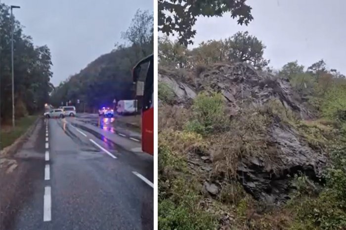 Ilustračný obrázok k článku Devínska cesta je obojsmerne NEPREJAZDNÁ: Zo svahu sa tam ZOSUNULI kamene