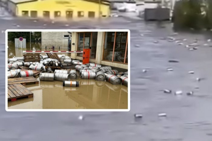 Ilustračný obrázok k článku Povodeň VYTOPILA aj areál továrne Kofola: Všade po okolí plávali sudy! VIDEO