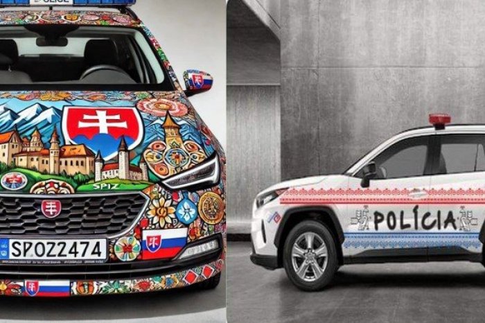 Ilustračný obrázok k článku Bude TRETÍ dizajn policajných áut?! Zdobiť ich majú NÁRODNÉ farby, Slováci majú TIPY