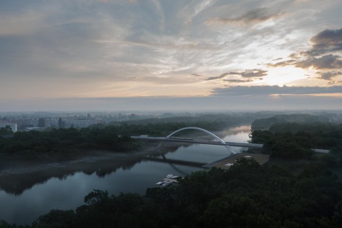 Ilustračný obrázok k článku Zrekonštruujú most v ŠALI: Partia GRAFIKOV navrhla, ako by mohol vyzerať NOVÝ, FOTO