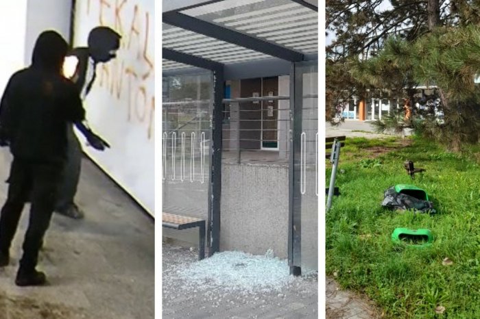 Ilustračný obrázok k článku Bystrica čelí útokom VANDALOV: Ničia koše, múry aj ihriská, FOTO