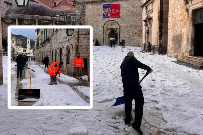 Ilustračný obrázok k článku Neuveriteľné FOTO: Dubrovník zahalila BIELA prikrývka! A nebol to SNEH