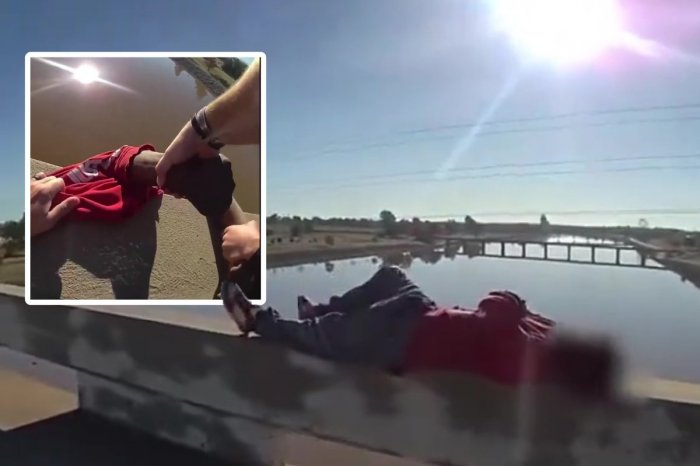 Ilustračný obrázok k článku Autentické VIDEO: Muž zaspal na okraji mosta! Policajt ho zachytil tesne pred PÁDOM