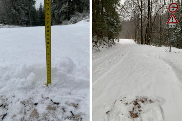 Ilustračný obrázok k článku Tešíte sa zo SNEHOVEJ nádielky? Na úpravu BEŽKÁRSKYCH tratí stále nestačí, FOTO