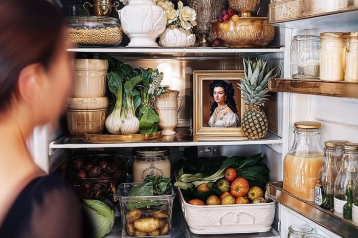 Ilustračný obrázok k článku Chladnička už nie je len úložisko jedla: Robia si z nej galérie a POTRAVU PRE OČI