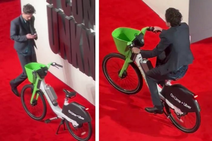 Ilustračný obrázok k článku Herec prišiel na premiéru na bicykli: Odstavil ho na červenom koberci a dostal POKUTU