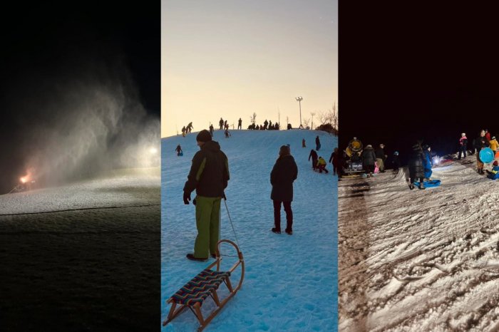 Ilustračný obrázok k článku V Nových Zámkoch sa odušu SÁNKUJE: Najvyšší KOPEC v meste ZASNEŽILI