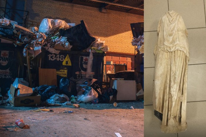 Ilustračný obrázok k článku NEUVERITEĽNÝ objav! Pri smetiakoch ležala 2-TISÍC rokov stará socha