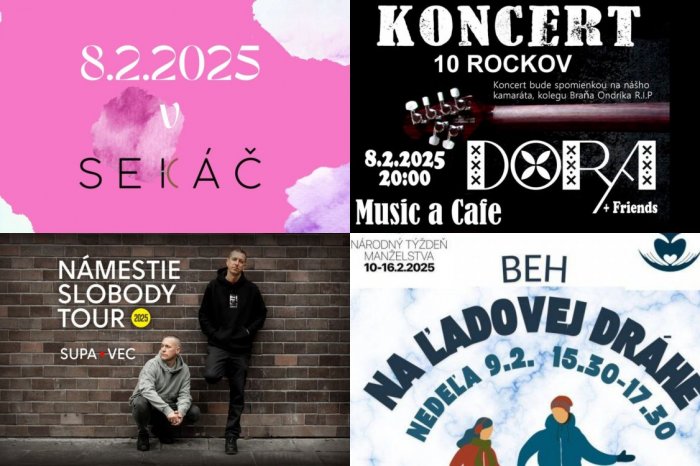 Ilustračný obrázok k článku Víkend v NITRE: Koncerty, trh aj beh na ĽADE