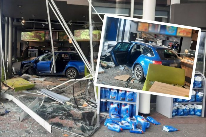 Ilustračný obrázok k článku ZDEMOLOVAL čerpaciu stanicu! S autom vletel až do PREDAJNE: Vodič vraj išiel podľa NAVIGÁCIE