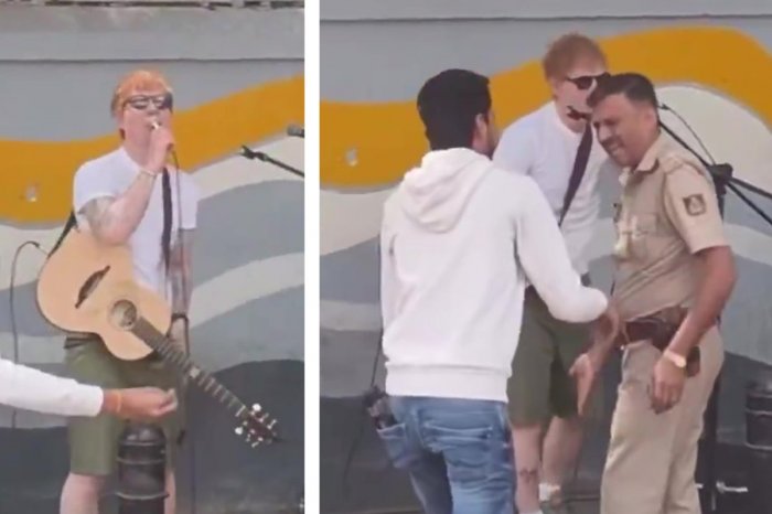 Ilustračný obrázok k článku Tak toto nečakal! Ed Sheeran chcel potešiť ľudí pouličným koncertom: Zasiahla POLÍCIA