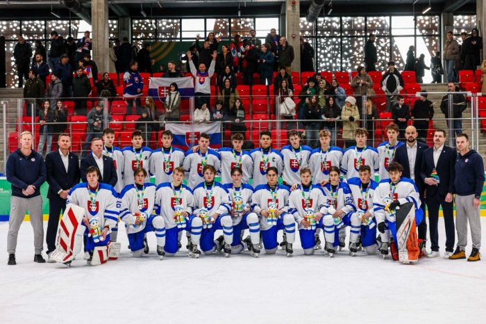 Ilustračný obrázok k článku Slovenskí hokejisti dosiahli NAJLEPŠÍ výsledok na EYOF v histórii: Máme ďalšiu MEDAILU!