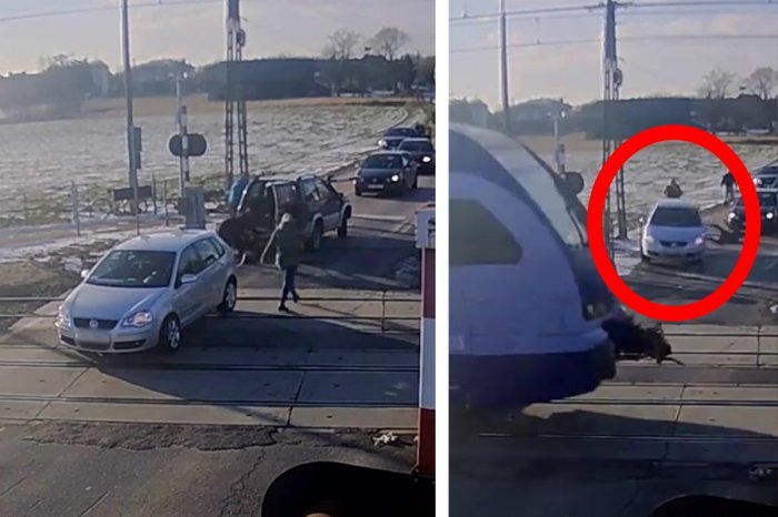 Ilustračný obrázok k článku VIDEO, z ktorého mrazí: Muž zabránil TRAGÉDII! Do zrážky s vlakom chýbali SEKUNDY