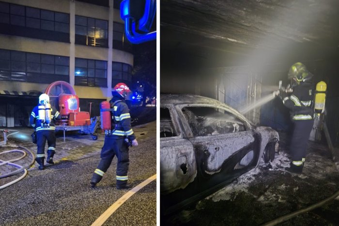 Ilustračný obrázok k článku V bratislavskej garáži ZHORELO auto! Zasahovalo viac ako 20 hasičov, FOTO