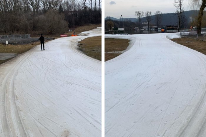 Ilustračný obrázok k článku Jarný ZÁZRAK v srdci Slovenska: BEŽKÁRSKA sezóna v centre mesta pokračuje, FOTO
