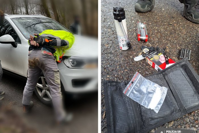 Ilustračný obrázok k článku Policajný ZÁŤAH na juhu Slovenska: Zadržali muža, mal PERVITÍN na stovky dávok, FOTO