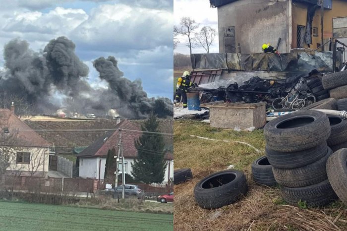 Ilustračný obrázok k článku Pri Nitre horeli PNEUMATIKY: Zasahovali 3 TÍMY hasičov!