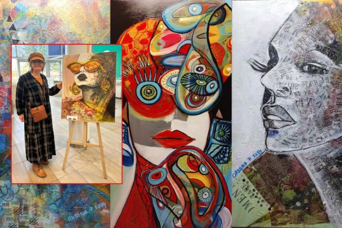 Ilustračný obrázok k článku Maliarka zo sídliska: Oksana začala maľovať pred 70-tkou! ATELIÉR má v dvojizbovom byte