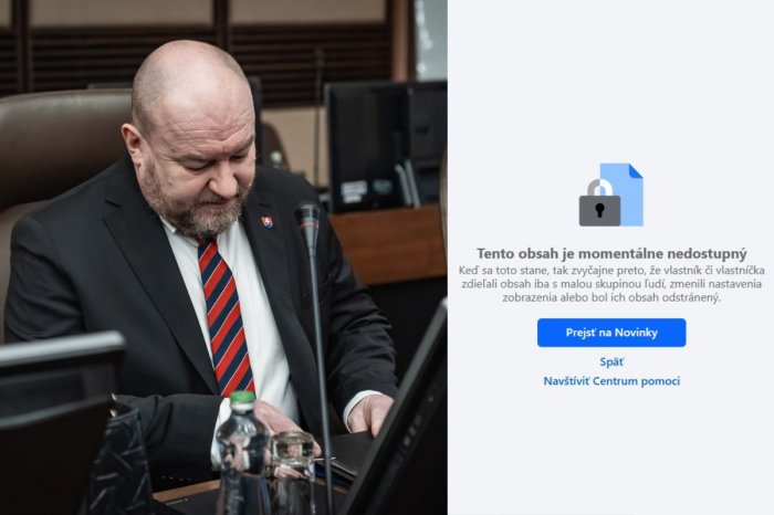 Ilustračný obrázok k článku Huliak má veľký PROBLÉM: Jeho ministerstvu ZABLOKOVALI stránky na Facebooku a Instagrame