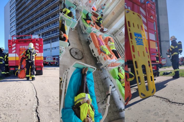 Ilustračný obrázok k článku Hasiči TRÉNOVALI! Simulovali ZÁSAH v nemocnici v Nových Zámkoch: Na 10. poschodí