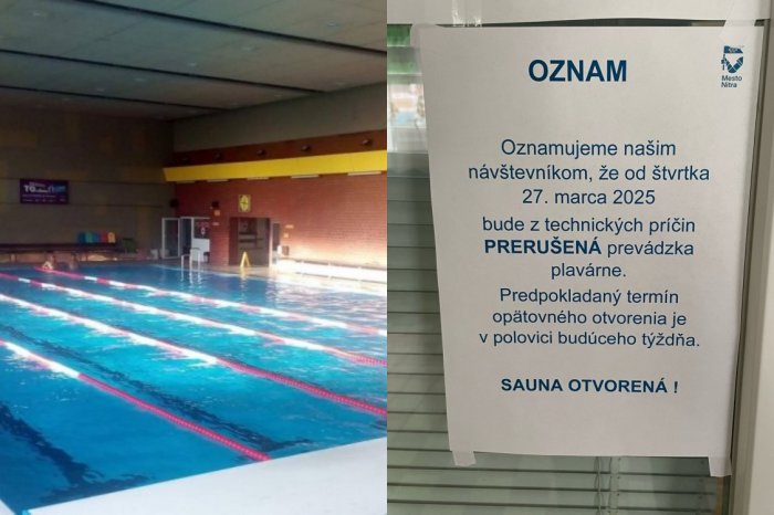 Ilustračný obrázok k článku BAZÉN je zatvorený! Dôvodom je pravidelná výmena VODY