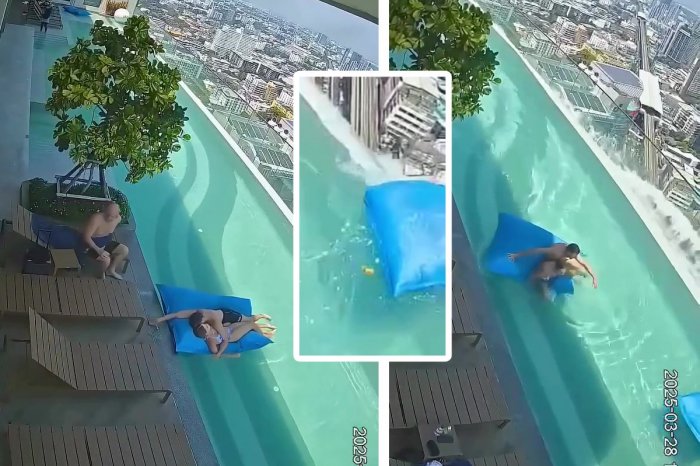 Ilustračný obrázok k článku Hororové VIDEO zo zemetrasenia: Ľudí na nafukovačkách takmer VYPLAVILO z bazéna mrakodrapu!