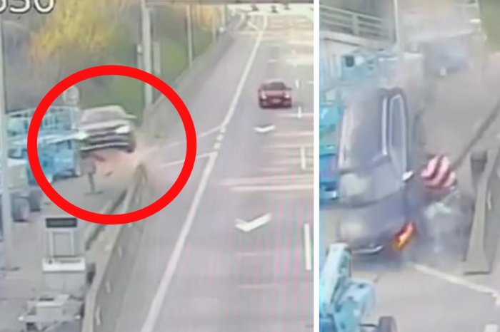 Ilustračný obrázok k článku Nehoda na slovenskej diaľnici ako z FILMU: Vodič s autom LETEL niekoľko metrov! VIDEO