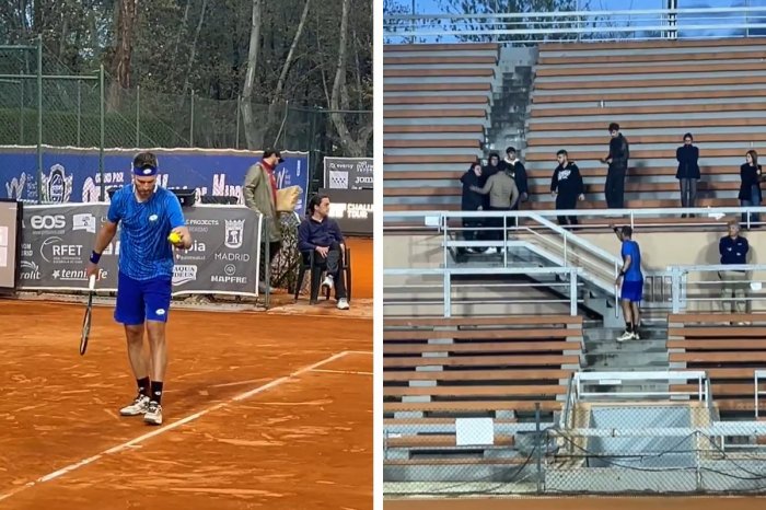 Ilustračný obrázok k článku Slovenskému tenistovi PRASKLI nervy: A dosť! VYTOČENÝ vybehol za fanúšikmi na tribúnu