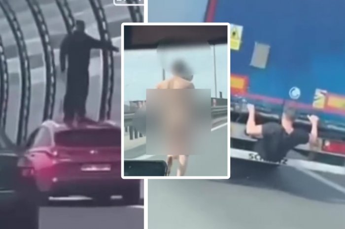 Ilustračný obrázok k článku Zdrogovaný Bielorus v akcii: Vozil sa na autách a NAHÝ pobehoval po diaľnici! VIDEO